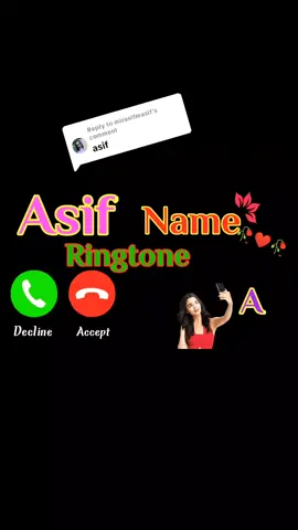 Replying to @mirasifmasifAsif_Please_Pickup_The_Phone_📱_Asif_Name_Ringtone_🥀🥀_Hindi_Ringtone #trending #ringtone_ #viral_ #unfrezemyaccount #500k 