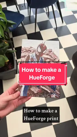 How to make a HueForge print. Visit Creative Bloq for the full tutorial ✨️ #3dprinting #hueforge #hueforgefilamentpainting #3dprint  (Recorded by Beth Nicholls)