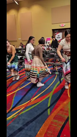 More Dancer and singer love. Incorporating the original Side Step style of the Ojibwe into the Cree Round Dance style ot inhance the power of the healing energies. So awesome.  Reclaiming our Children round Dance in LCO Wisconsin 2024. #goodvibes💕 #Dance #rounddance #NativeAmerican #nativetiktok #indigenoustiktoker 