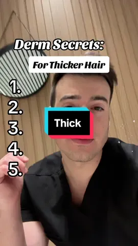 Derm secrets for thick hair. #hair #hairstyle #lifehacks 