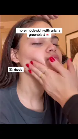 ariana gets ready for the PFW with rhode skin 💋 - #arianagreenblatt #rhodeskin #rhode #haileybieber #vanityfair #pfw #paris #edit #skincare #trending  - 🎥: @rhode skin 