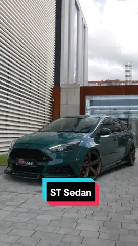 Focus ST Sedan with our Wide RE version full bodykit. #sstuning #fordtuning #fordst #focusst 