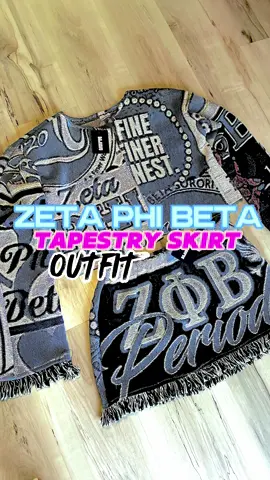 Zeta Phi Beta Tapestry Outfit 🦋💙💋‼️ We Are Accepting Orders DajiaVu.Com Follow My Brand Page On Ig: DajiaVuClothing 🫶🏾 #zetaphibeta #zeta #1920 #tapestryoutfit #dajiavuclothingbrand #tapestry #StreetFashion #custommade #greeklife #hbcu #hbcugrad #viral #explore #followme #followme 