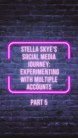 🌟Experiment with multiple accounts! Different post styles may do well on different accounts💡 If you have any questions, leave a comment below! #creator #creatortalk #contentcreator #creatoradvice #capcut #socialmediastrategy #business #fans #socialmedia