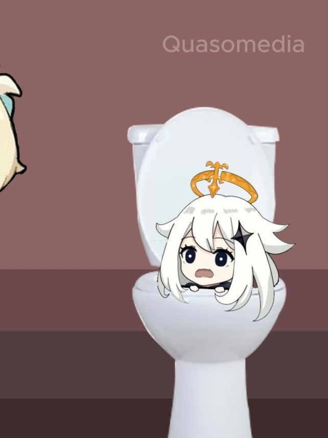 Genshin Impact (Skibidi Toilet) #GenshinImpact #paimon #meme #skibiditoilet