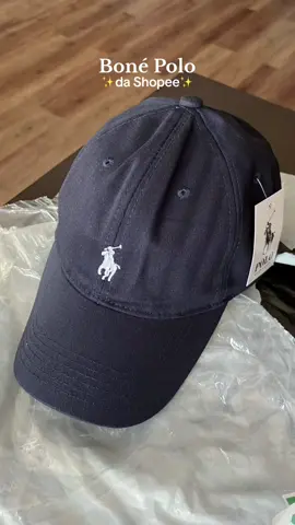 Unboxing Boné Polo - Shopee  . . O link está disponível no nosso instagram, clica na bio que te direcionamos ou comenta aqui‼️‼️ #bone #shopee #comprinhas #fy #acheinashopee 