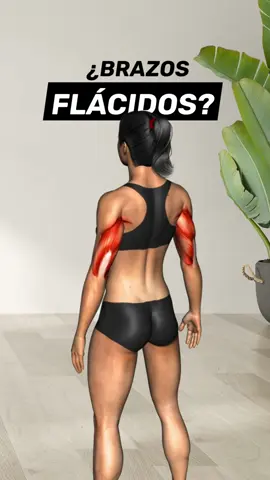 ¿Brazos FLÁCIDOS? Rutina de 15 minutos para ayudar a eliminar la flacidez de los brazos. APP: EresFitness Mujer. 🚺  Link en la BIO. #rutinaencasa #ejercicioencasa #brazos #armsworkout #biceps #triceps #fitnessgirl 
