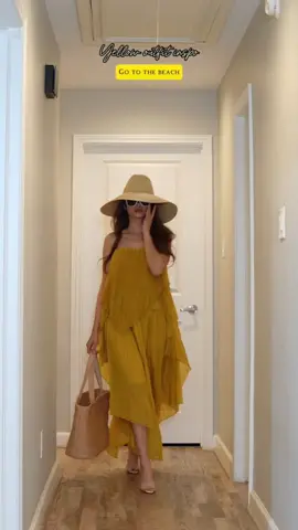 Yellow is such an underrated color. Comment below if YELLOW is your favorite color 💛  ——— #springoutfit #summeroutfit #fashioninspo #xuhuong #thoitrangxuanhe #fashionstyle 