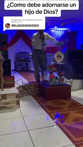 Respuesta a @D A N I E L A 🤍 ¿como debe adornarse un hijo de Dios? #iglesia #pentecostal #Dios #jesus #biblia #amor #parati #fyp #vanidad 