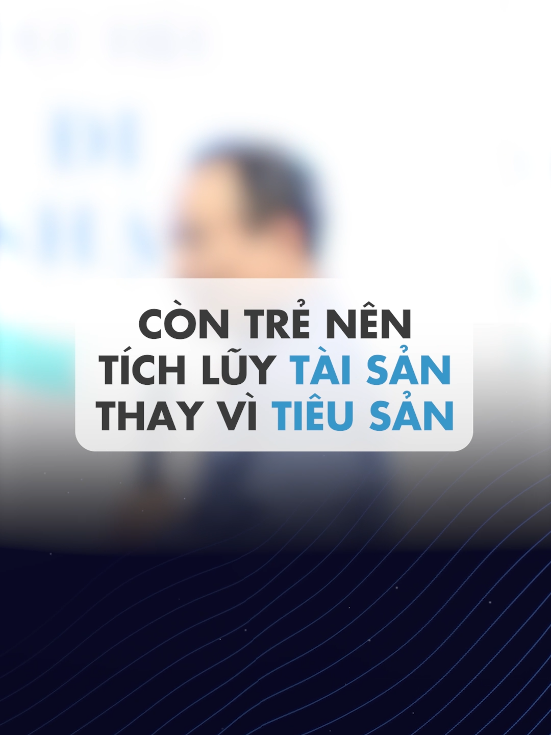 Còn trẻ nên tích lũy tài sản thay vì tiêu sản #thaysonesuhai #lelongson #esuhai #careercoach #layngannuoidai #phattrienbanthan #xuhuong #life #Lifestyle