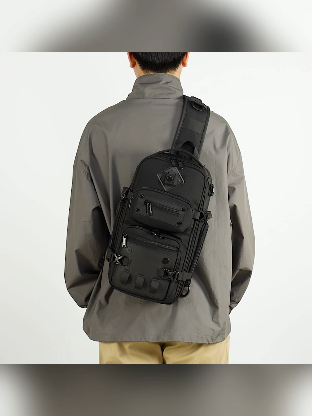 Túi đeo chéo nam nữ unisex OZUKO balo 1 quai Model 9585#tui #tuideocheo #thoitrang #ozuko