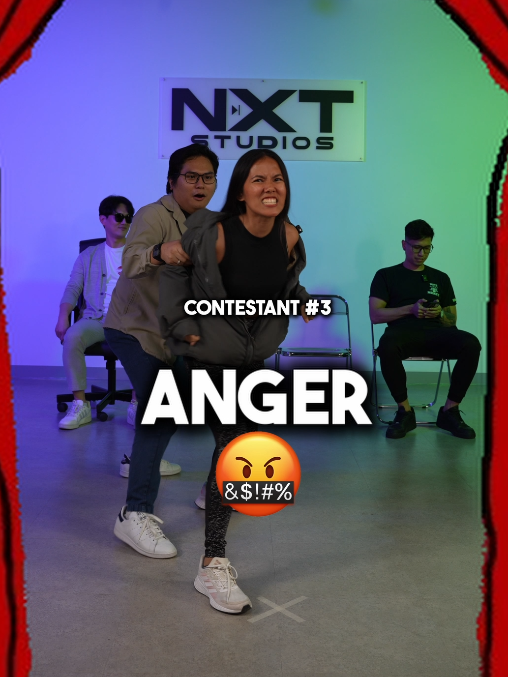 It’s time to put your acting skills to the test! See how good they portrayed the line with corresponding emotion 😢😡🤢😨 Which contestant gave the best performance? Share it in the comments below! 👇 #NXTStudios #NXTStudiosManila #viral #acting #challenge #fyp #fypシ