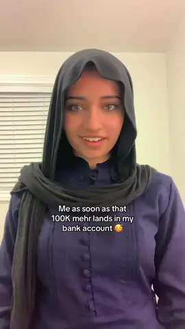 Not 100K for shoes and bags but for hajj like every other year and buying horses and traveling and building wells in Africa and to help kids in Gaza 🤷‍♀️ #fyp #jokes #funny #relatable #relatablecontent #muslimhumor #muslimtiktok ##muslimah #muslims #hijabi #niqab #niqabis 