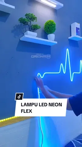 Lampu LED neon flex  #kamaraesthetic #lampuaesthetic #ledneonflex #neonflex #lampu #fyp 