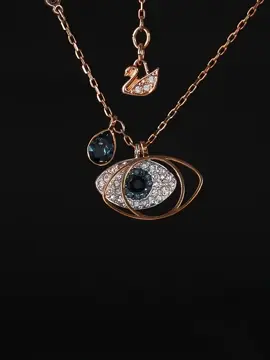Dây chuyền Swa.rov.ski Symbolic Evil Eye Necklace 6060 - 760k #quàtặng #qua ̀tặngngườiyêu #trangsức #nhẫn #nhẫnbạc #vòngtay #dâychuyền #khuyêntai 