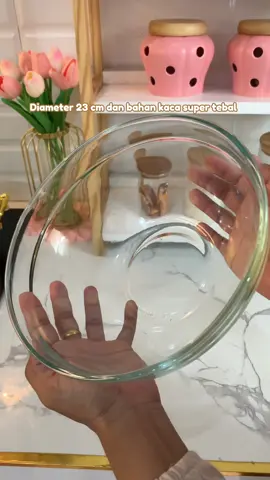Mangko kaca jumbo cocok buat bikin es gaess atau perbakingan #mangkokaca#tiktokshop#perintilandapur#fyp#tiktokviral#dapurpinky  b