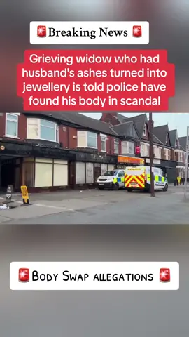 Widow who had ‘husband’s ashes turned into jewellery is told cops found his body in FREEZER’ at scandal-hit funeral home #CapCut #breakingnews #news #crimestories #crimescene #police #crime #999 #funeral #fyp #trending #viral 