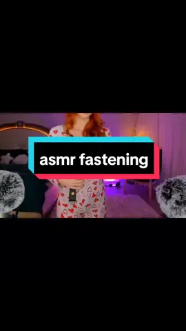 asmr fastening for you love #asmrtiktoks #roleplay #asmrsounds #amouranth #amouranthasmr #girlfriend 