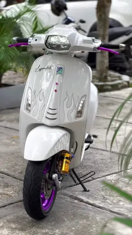 Emang boleh se putih ini ❤️‍🔥 #vespamatic 