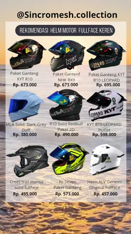 Rekomendasi helm fullface#helm #helmfullface #kytr10 #paketganteng #helmmurah #helmalv 