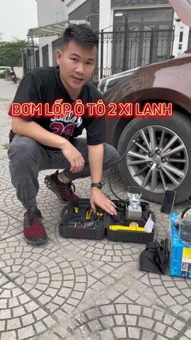 BƠM LỐP Ô TÔ 2 Xi Lanh cao cấp, siêu khoẻ, siêu bền, bảo hành 12 tháng! #bomlopoto #bomloptoyota #bomlopxehoi #bomlop2xilanh #bomlopxe 