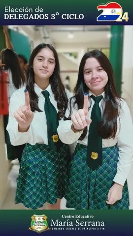 ¡Elecciones de Nuevos Delegados del 3er Ciclo TM y TT! #Elecciones2024 #tercerciclo #MariaSerrana #FormandoLideres 