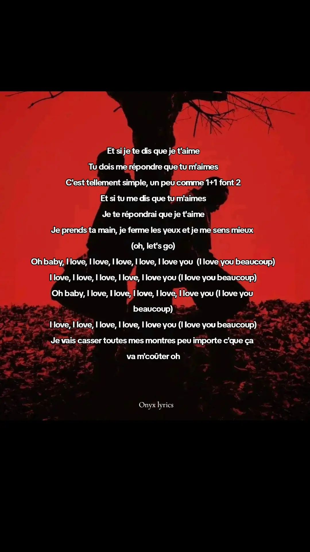 DADJU & TAYC- I LOVE YOU #dadju #tayc #iloveyou #lyrics #pourtoi #onyxlyrics @