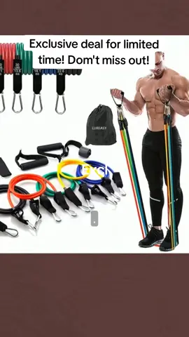 Don't forget to apply tiktok vouchers to save! #TikTokMadeMeBuyIt #Fyp #viral #ForYouPage #MustHave #gym #bestdeals #Fitness #resistancebands #BuyNow 