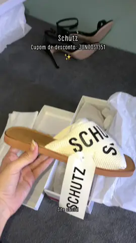 Rasteira Schutz 🤍✨ #schutz #foryou #CapCut #compras #trend 