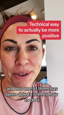 We’ve all been listening to people teach about the power of positive thinking for a decades we get it, but how do you actually do it? How do you actually be more positive rather than just understand that it’s a good thing to do.