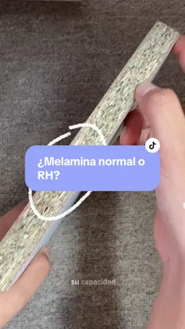 ¿Conocias la diferencia entre la melamina RH y la melamina normal?☝🏻🤔 #melamina #rh #melaminarh #diferencia #tipsdecarpinteria #muebles #DiseñoDeInteriores #proyecto #procesodediseño #viral #routine 
