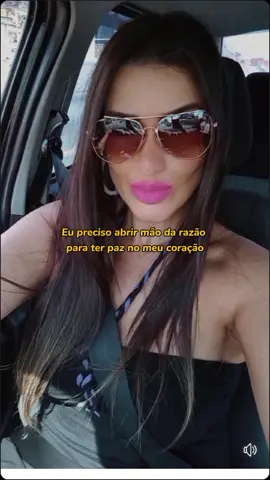 Prefiro perder a razão pata ter paz no ❤️  #mensagem #foco #deus 
