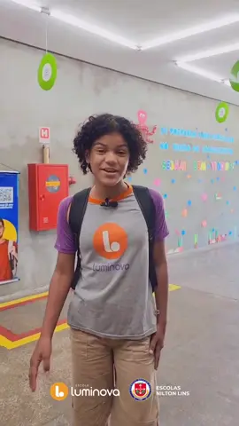 Se você fosse aluno da Luminova, o que voce faria? 🤩  #luminova #escolasniltonlins #manaus #ensinodequalidade 