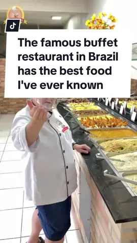 The famous buffet restaurant in Brazil has the best food I've ever known, and the most beloved grandmother in the world👉@Cantinho da Vovó 🥰 #foodreviews #streetfood #foodstreet #Foodie #cuisine #fyp 