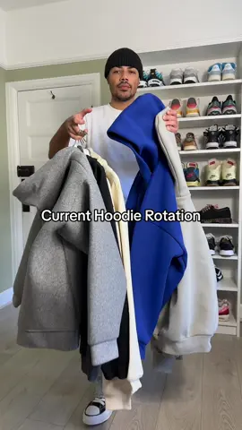 Current Hoodie Rotation going crazy😮‍💨#streetwear #OOTD #mensfashion #fypシ 