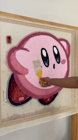 💖KIRBY RUG💖 #alienrugs #tufting #fypシ #fypシviralシ2024 #kirby #kirbysadventure #regalospersonalizados #tuftingart #decoraciondeinteriores #decoraciondehogar 