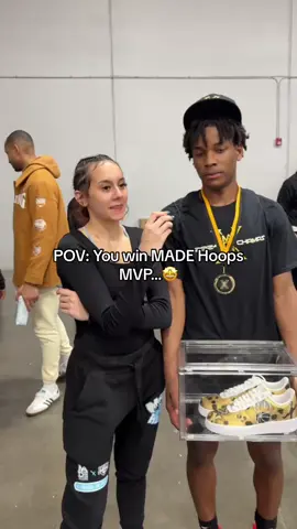 Congrats to MADE Hoops MVP on the West Circuit Maurice Carter II…🤩🔥 #fyp #mvp #aau 