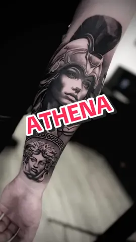 ATHENA 🔥 #tattoo #fypシ 