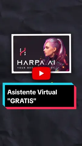 Asistente Virtual ‼️ GRATIS ‼️ 👉🏻 Su nombre es @harpa.ai  Te cuento todo lo que puedes hacer con el ⤵️ ✅ Resumir vídeos de Youtube ✅ Crear guiones completos a partir de otro vídeo  ✅ Crear guiones de artículos de Google  ✅ Redactar textos ✅ Hacer las descripción o las etiquetas para tu canal. En fin es el mejor Asistente Virtual con Inteligencia Artificial gratis que puedes utilizar para crecer en Youtube 🚀 👀 En mi canal de Youtube te he dejado un vídeo completo de como puedes utilizarla esta App  Déjame saber en los comentarios si ya la has utilizado  👇🏻👇🏻👇🏻 #harpa #ia #inteligenciaartificial #youtube #asistentevirtual #automatizacion #gratis #marifuentes 