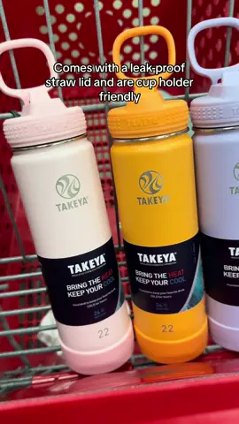 New @TakeyaUSA water bottles at @target #takeya #takeyagirl #takeyausa #takeyatumbler #target #targetfinds #targethaul #targetmusthaves 