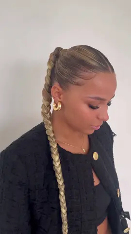 #hairtutorial #braidtutorial #braidedponytail #howtobraid #hairtok 