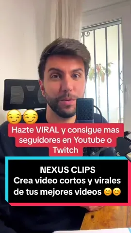 Crea clips de tis videos de youtube a twitch de una manera super facil con @Nexus Clips, simplemente selecciona tu video, pegalo en la plataforma y deja que se haga la magia. Pruebalo y me cuentas que tal 🤗🤗  #nexusclips #creadoresdecontenido #creadordecontenido #editordevideo #crecerentiktok #creadoradecontenido #editordevideos #clipsvirales #productividad