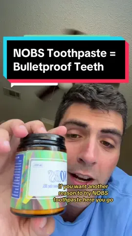 Replying to @Shan  NOBS toothpaste has this lady’s teeth feeling solid, and now people think she’s whitening your teeth. Massive W #NOBS #oralhealth #oralhygiene #toothpaste 