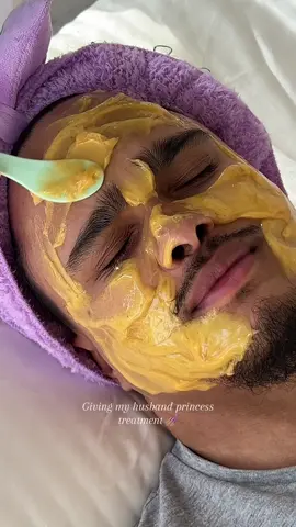 I love givinf him facials!  @Youth To The People cleanser @Rare Beauty brow gel @Caudalie face mist @Drunk Elephant bora barrier cream, d bronzi, b goldi and rosi drops @Clinique UK black honey lipstick #skincare #menskincare #malegrooming #skintok #husbandandwife #couplegoals #facial #dermaplaning #brows 