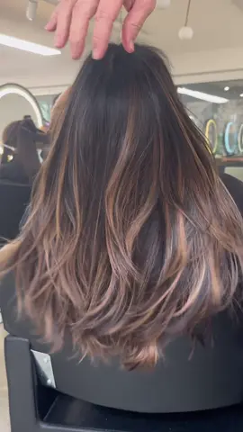 Contrast Brown 🤎 #morena #instagram #iluminação #mechas #castanhoiluminado #castanhosiluminados #morenaa #cor #iluminado #morenailuminada🌰🍯🍂🎨 