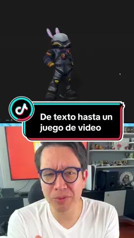 De texto hasta un juego de video #3d #videojuego #fyp #tecnologia #adaptateoapartate #diegoquiroz 