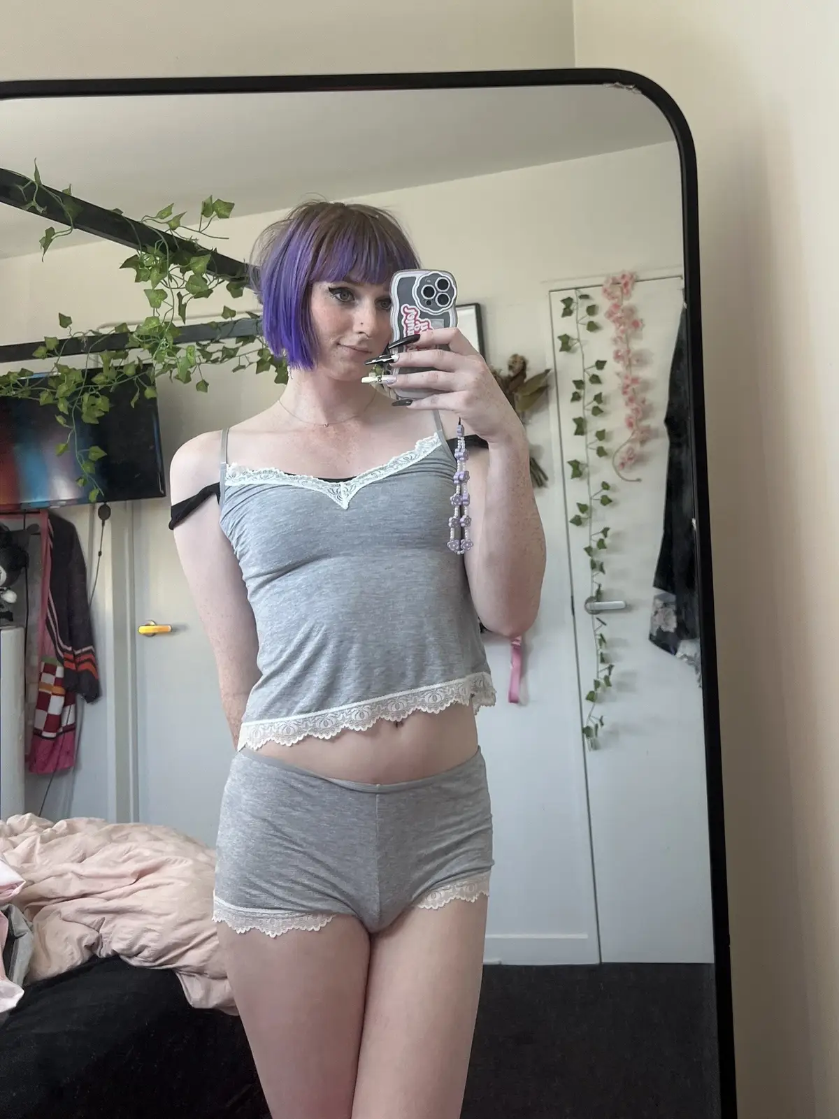 Yes i fell asleep with my eyeliner on 🥲🤫 #transgender 