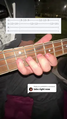 Replying to @yuhhhhh #fy #fyp #fypシ #fypシ゚viral #foryou #foryoupage #basstabs #bass #tabs #tab #bassplayer #musician #music 