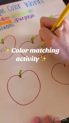 Easy activity that kept my 4 year old busy! ✨ she loves things like this! Follow for more tips! 🫶🏼 #momtok #nodaysoff #sahm #motivational #toddlersoftiktok #toddleractivities 