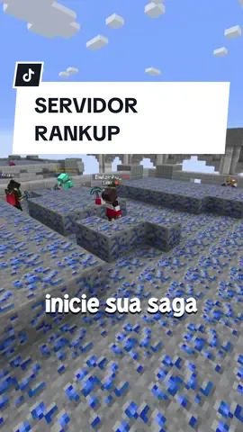 O MELHOR SERVIDOR DE MINECRAFT RANKUP DO BRASIL #Minecraft #minecraftserver #minecraftpvp #minecraftpe 